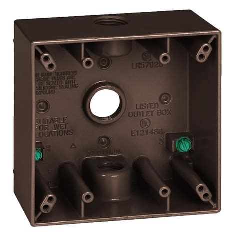 two sided outlet box